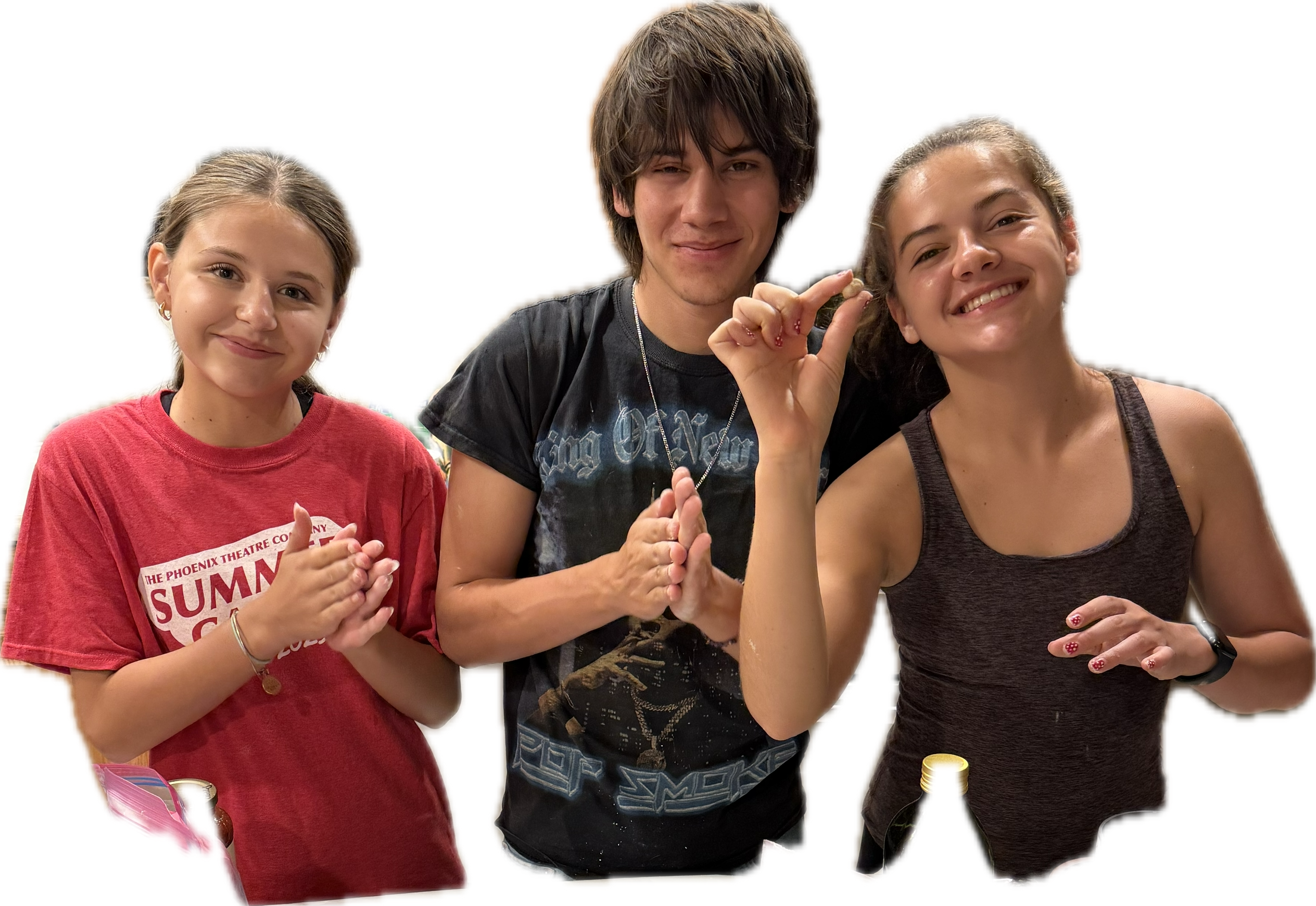 Family testimonial photo